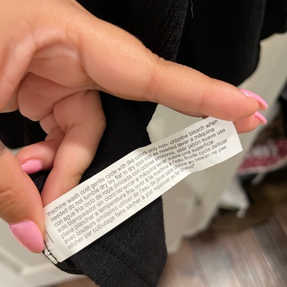 Eloquii Ruffle Long Sleeve Black Blouse size 22/24 - Picture 5 of 8